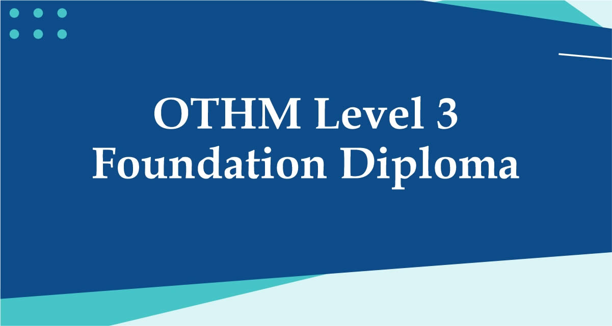 OTHM Level 3 Foundation Diploma