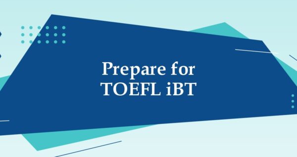 Prepare for TOEFL iBT
